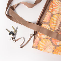 Nylon Zipper Tote | Sunrise Shells